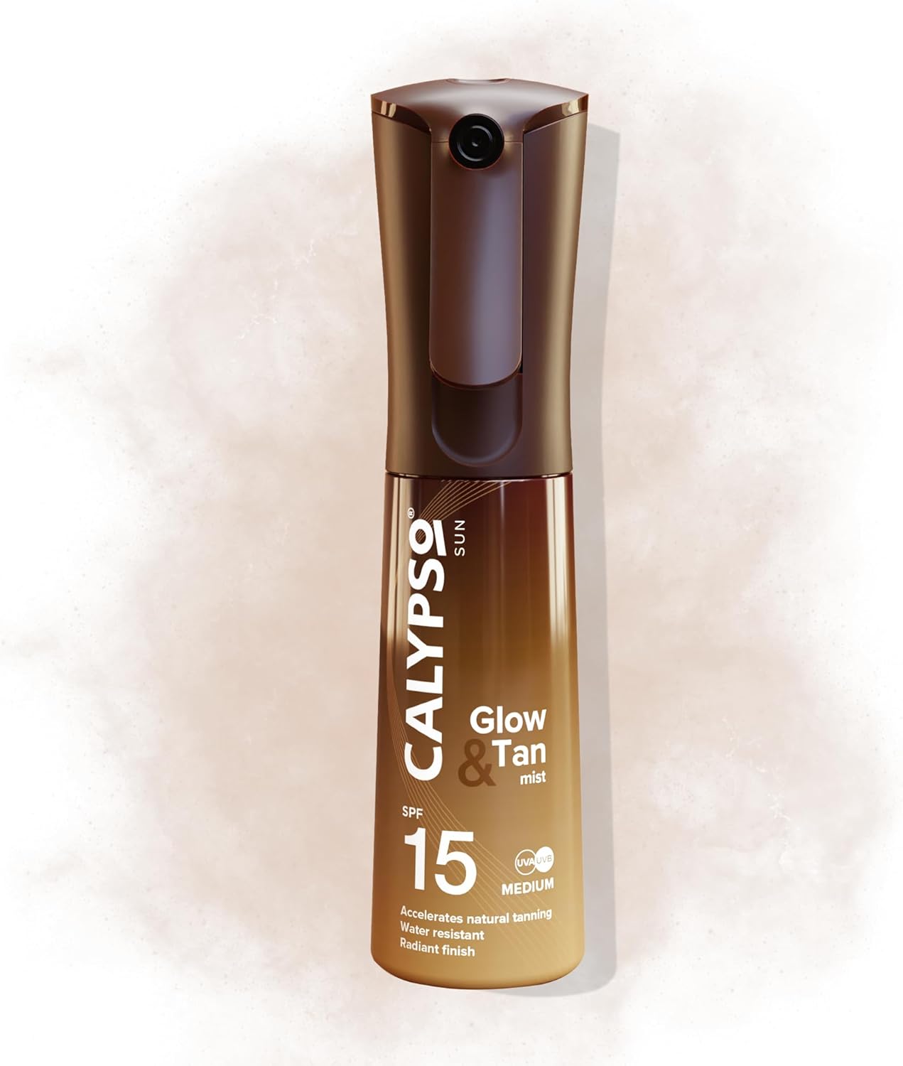 Calypso Glow And Tan Mist Spf 15, Bronzing Tan Enhancing Oil With Accelerator, Water Resistant, Sun Spray, Medium Uva & Uvb Protection, 100Ml