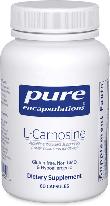 Pure Encapsulations L-Carnosine | Amino Acid Supplement For Joints, Brain, Antioxidants, Heart Health, And Exercise* | 60 Capsules