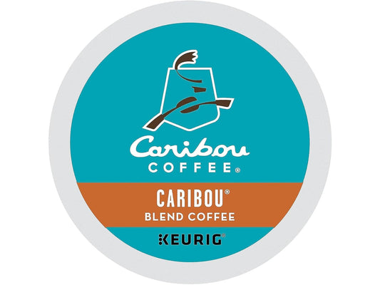 Caribou Coffee Caribou Blend, Keurig Single-Serve K-Cup Pod, Medium Roast Coffee Pods, 44 Count