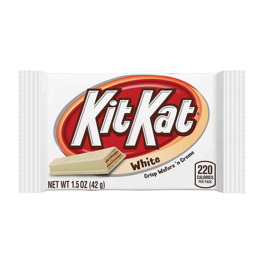 Kit Kat White Creme Wafer Candy Bars, 1.5 Oz (24 Count)