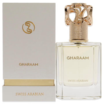 Swiss Arabian Gharaam - Luxury Products From Dubai - Long Lasting, Addictive Personal Edp Spray Fragrance - Seductive Signature Aroma - 1.7 Oz