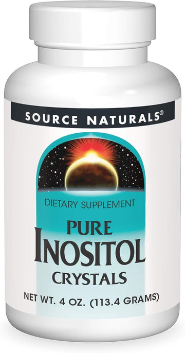 Source Naturals Pure Inositol 844Mg Dietary Supplement - 4 Oz Crystals