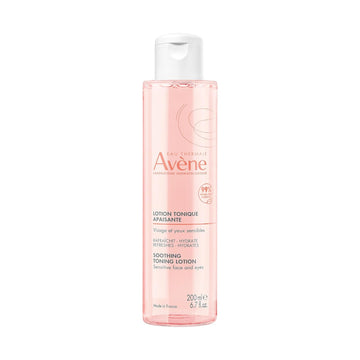 Avène Soothing Toning Lotion, Oil-Free Bi-Phase Toner, Alcohol-Free, 6.7 Oz