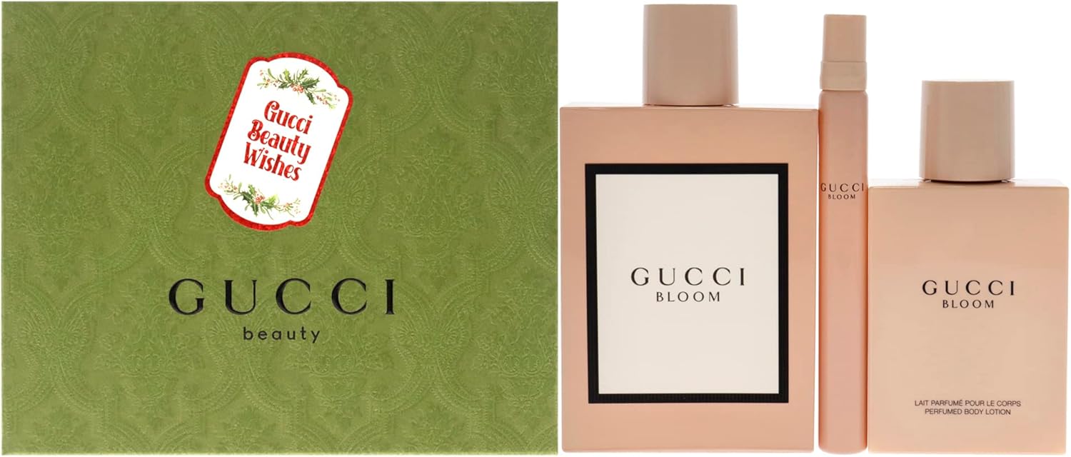 Gucci Bloom 2 Piece Gift Set: Eau De Parfum 100Ml - Body Lotion 100Ml
