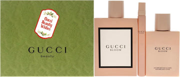 Gucci Bloom By Gucci For Women - 3 Pc Gift Set 3.3Oz Edp Spray, 3.3Oz Perfumed Body Lotion, 0.33Oz Edp Spray