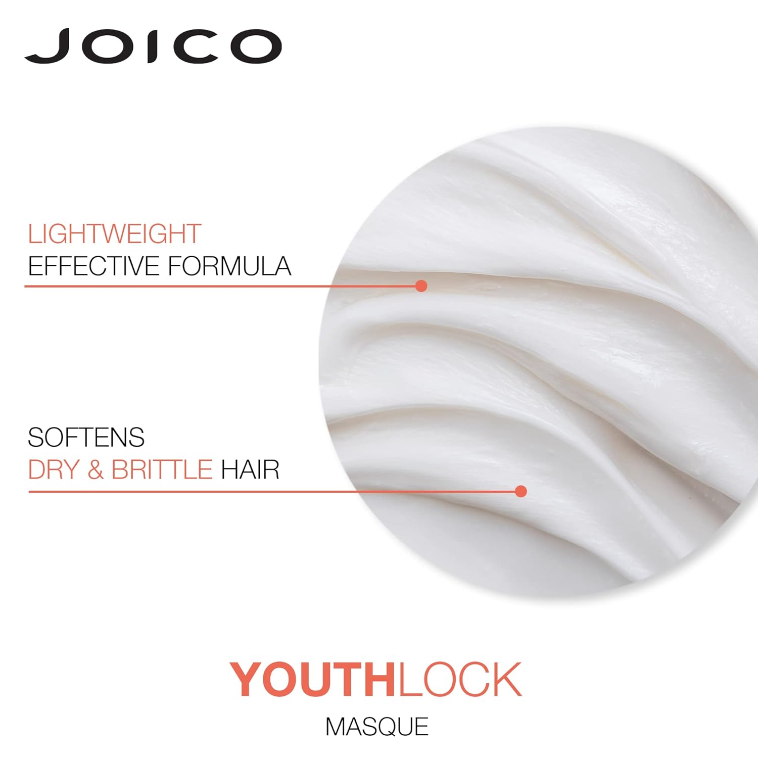 Joico YouthLock Treatment Masque Formulated With Collagen|Nourish & Soften|Strengthen & Protect|Reduce Breakage & Frizz|Soften & Detangle|Boost Shine|Sulfate Free|With Arginine|5.1 Fl Oz : Beauty & Personal Care