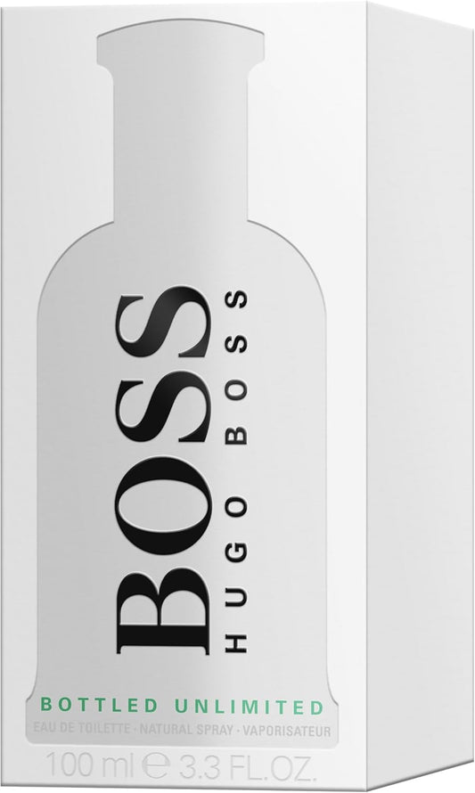 BOSS Bottled Unlimited - Eau de Toilette for Him - Aromatic Fragrance With Notes Of Iced Violet Leaves, Pineapple, Sandalwood, Musk - Medium Longevity - 100ml : Amazon.co.uk: Beauty
