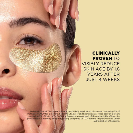 Skin Republic Matrixyl 3000 3% Under Eye Mask Patch | Reduces Deep Wrinkles & Improves Skin Texture | Boosts Elasticity And Firmness (Pack Of 2 Pairs)