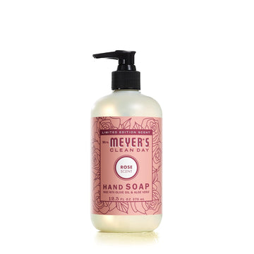 Mrs. Meyer'S Clean Day Hand Soap, Made With Essential Oils, Biodegradable Formula, Rose, 12.5 Fl. Oz