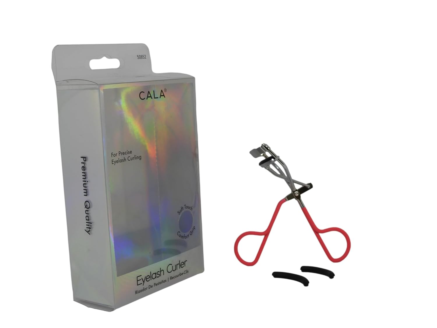 Cala Soft Touch Coral Eyelash Curler : Beauty & Personal Care