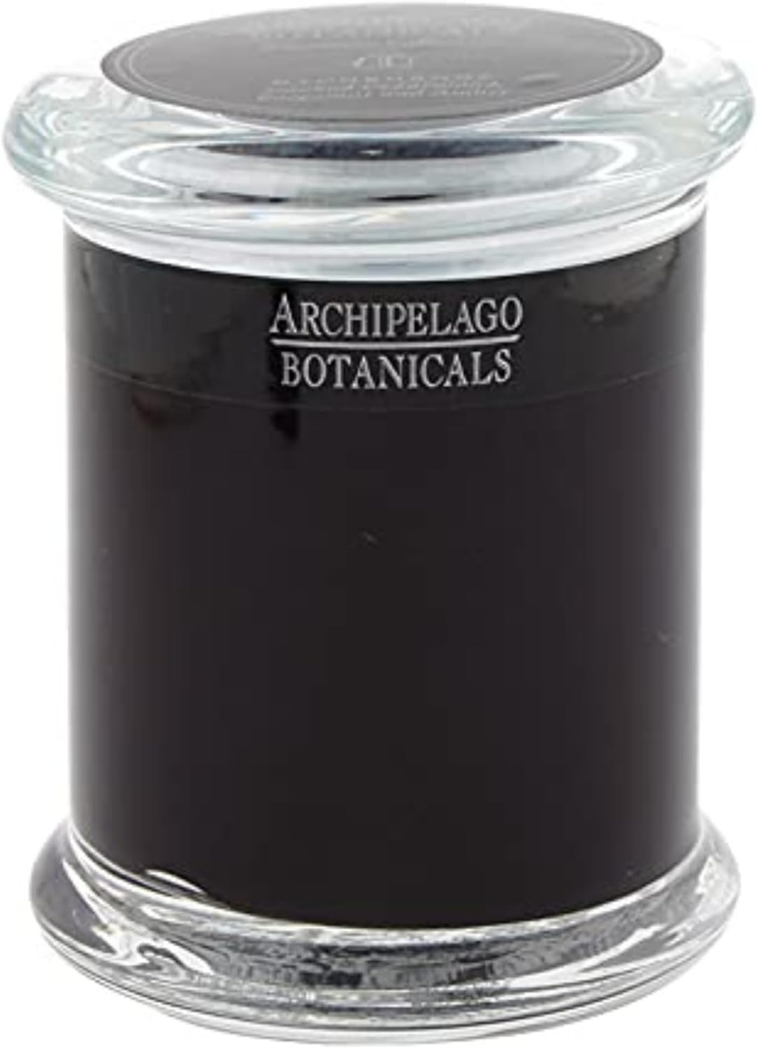 Archipelago Botanicals Stonehenge Glass Jar Candle, Cedarwood, Citrus Bergamot and Amber Scent, Lead-Free Candle Wicks, Burns Approx. 60 Hours (8.6 oz)