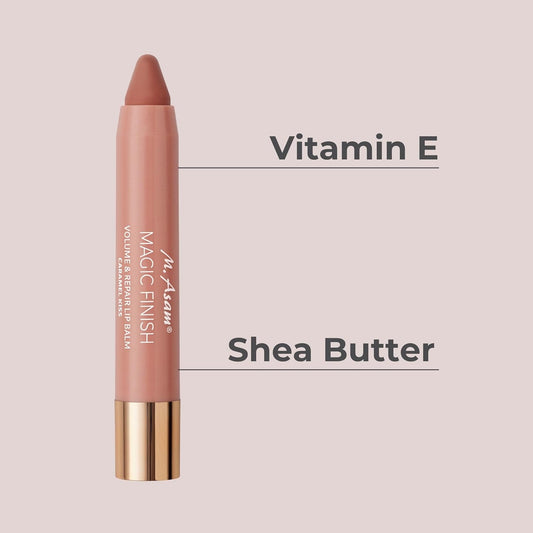 M. Asam Magic Finish Volume & Repair Lip Balm Vintage-Cherry (0.11 Oz) - Lip Balm For Delicate Shine & More Volume With Plumping & Nourishing Vitamin E & Shea Butter