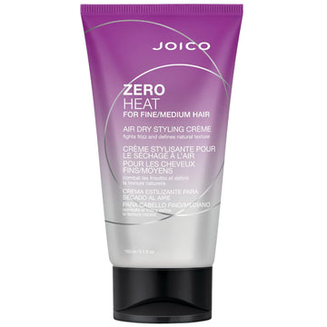 Joico Zero Heat Air Dry Styling Crème | For Fine To Medium Hair | 24 Hour Humidity Control | Tames Frizz & Enhances Texture | Boost Shine | Reduce Drying Time