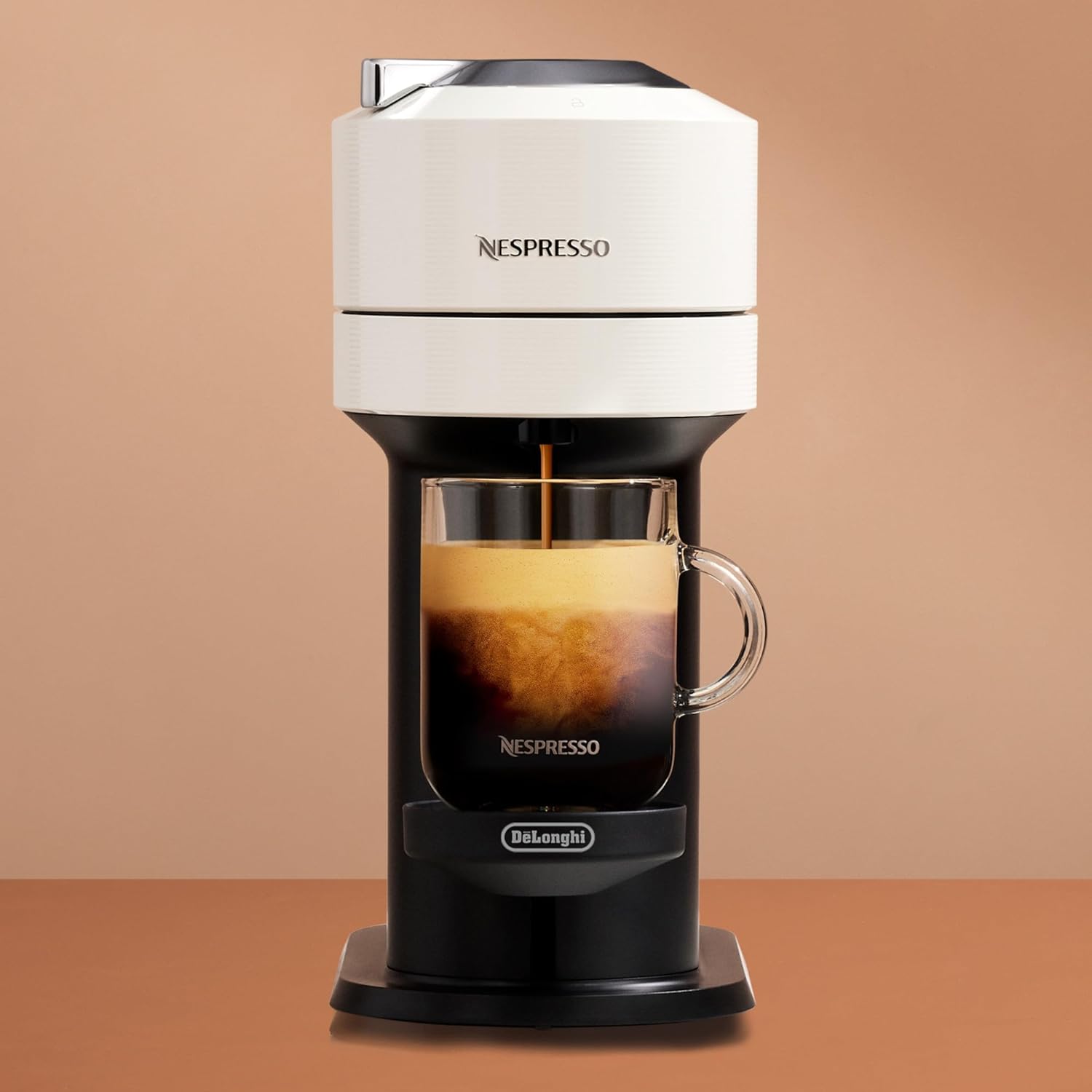 Nespresso Vertuo Next Coffee And Espresso Maker By De'Longhi, White