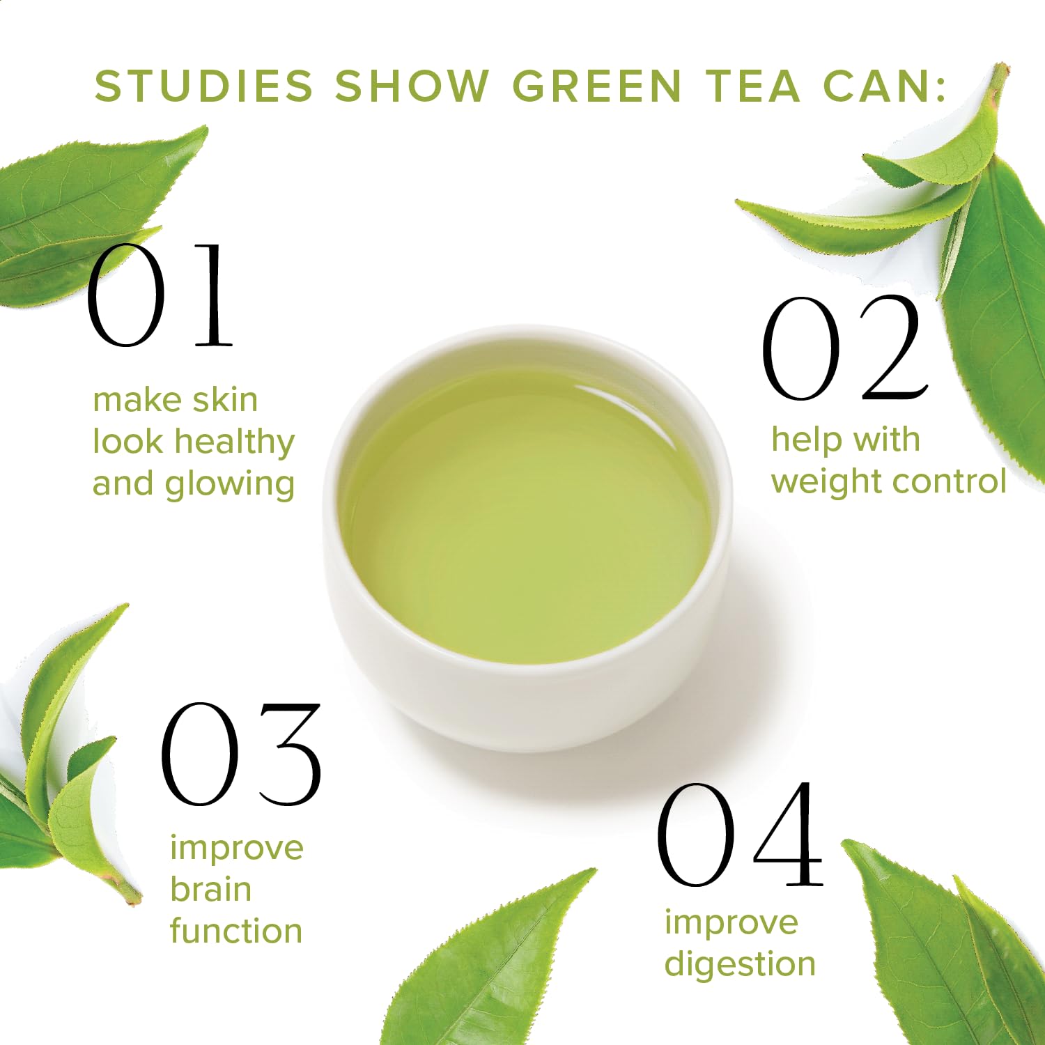 Loose Leaf Green Sencha Tea (100 Grams), Organic Japanese Green Tea Loose Leaf, Organic Green Tea Loose Leaf By First Leaves, 100 Grams
