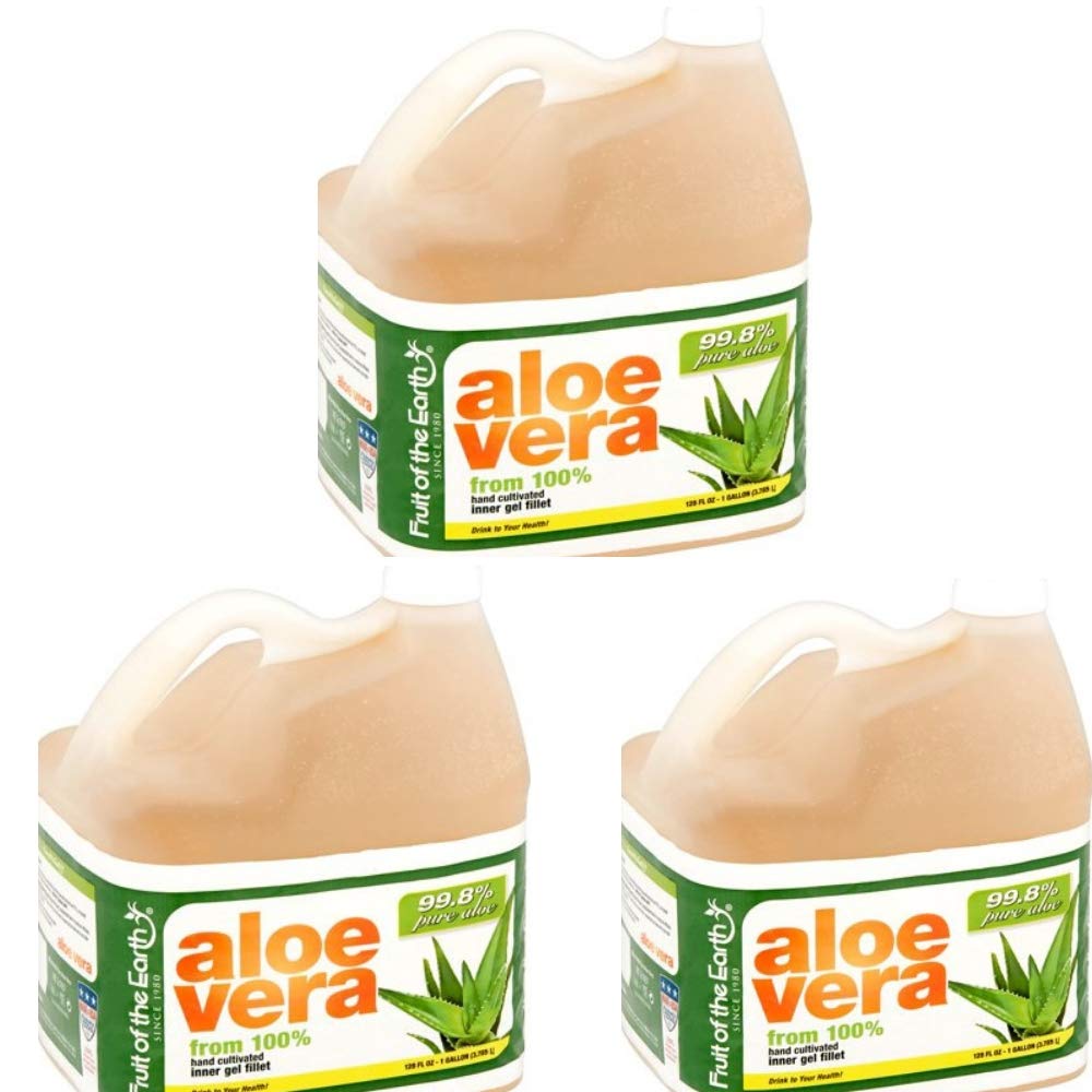 Fruit Of The Earth Aloe Vera, 128 Fluid Ounce (3 Gallon)