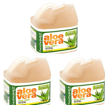 Fruit Of The Earth Aloe Vera, 128 Fluid Ounce (3 Gallon)