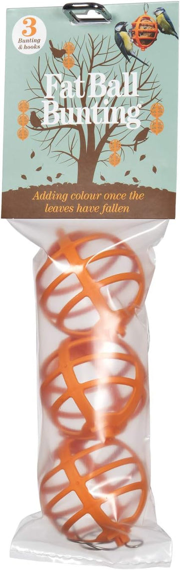 Jacobi Jayne FBB-3 Suet Ball Feeder, Orange?FBB-3