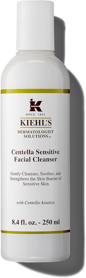 Kiehl'S Centella Sensitive Facial Cleanser, Ph-Balanced Face Wash, Fragrance-Free, Non-Comedogenic, 250Ml