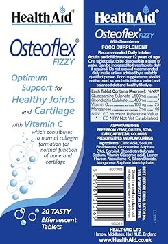 HealthAid OsteoFlex Fizz Effervescent - 20 Tablets : Amazon.co.uk: Health & Personal Care