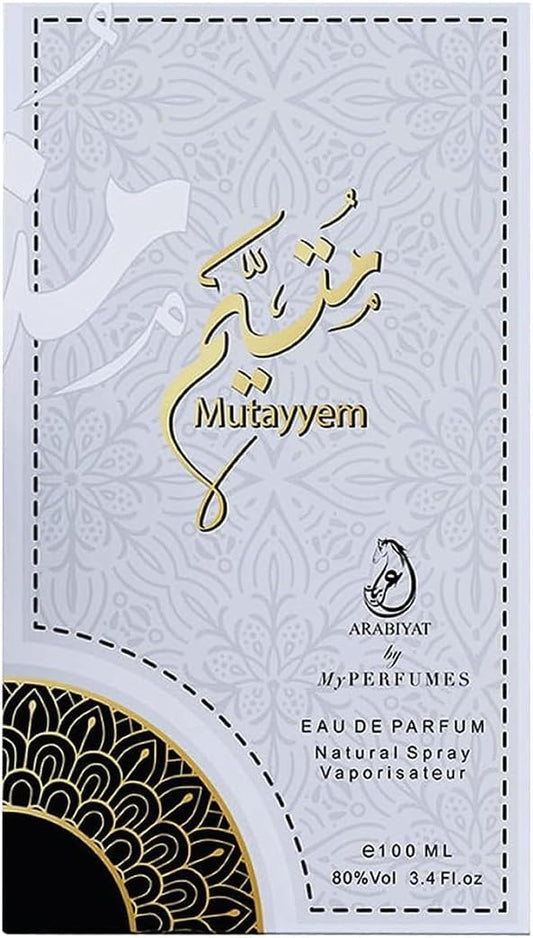 Arabiyat Mutayyem Eau De Parfum Natural Spray Women And Men (Unisex), 100 Ml, 80% Vol Made In Uae