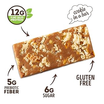 Lenny & Larry's The Complete Cookie-Fied Bar, Peanut Butter Chocolate Chip, 45g - Plant-Based Protein Bar, Vegan and Non-GMO, Pack of 9 : Everything Else