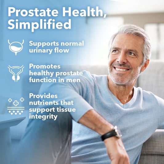 Pros-T - Prostate Support Supplement - Saw Palmetto, Phytosterol, Zinc, Nettle, Vitamin D-3 & B6 - Promote Healthy Prostate Function & Normal Urinary Flow - Improve Tissue Integrity - 60 Softgels