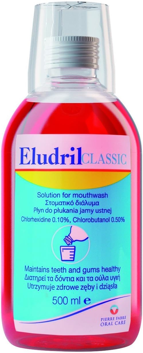 Eludril Classic Mouthwash 500Ml - Pack Of 3