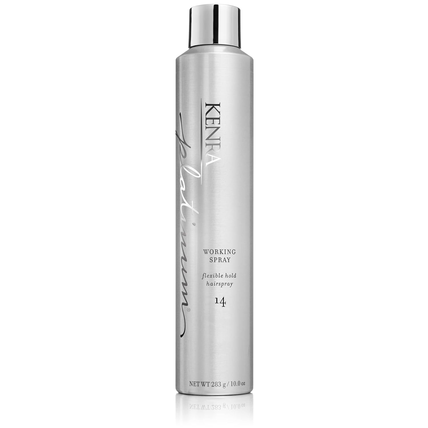 Kenra Platinum Working Spray 14 | Flexible Hold Hairspray | Fast-Drying, Non-Sticky | Creates Volume & Texture | Leaves Hair With Frizz-Free Shine | All Hair Types