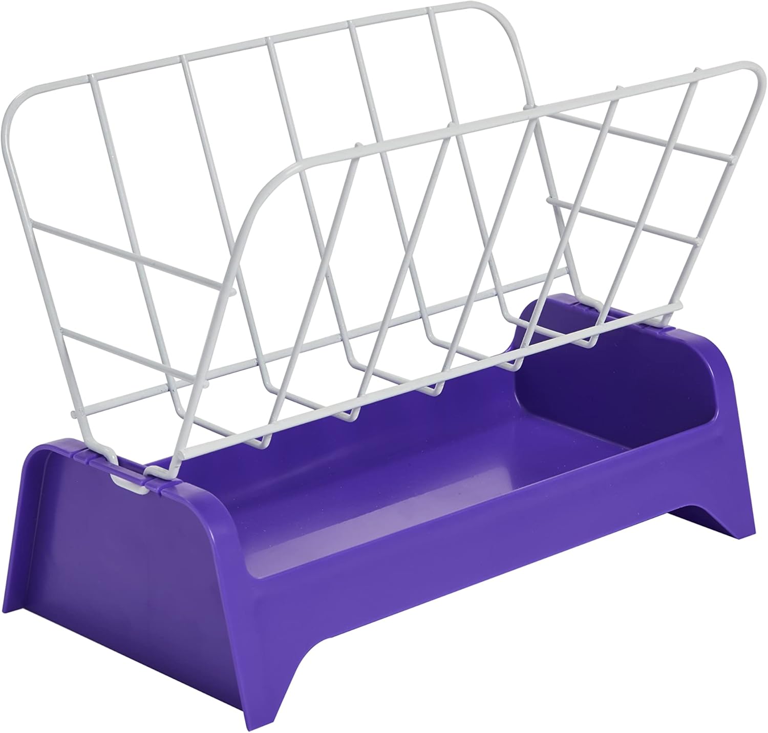 Kaytee Free Standing Trough Hay Feeder Assorted 7 inches : Pet Supplies