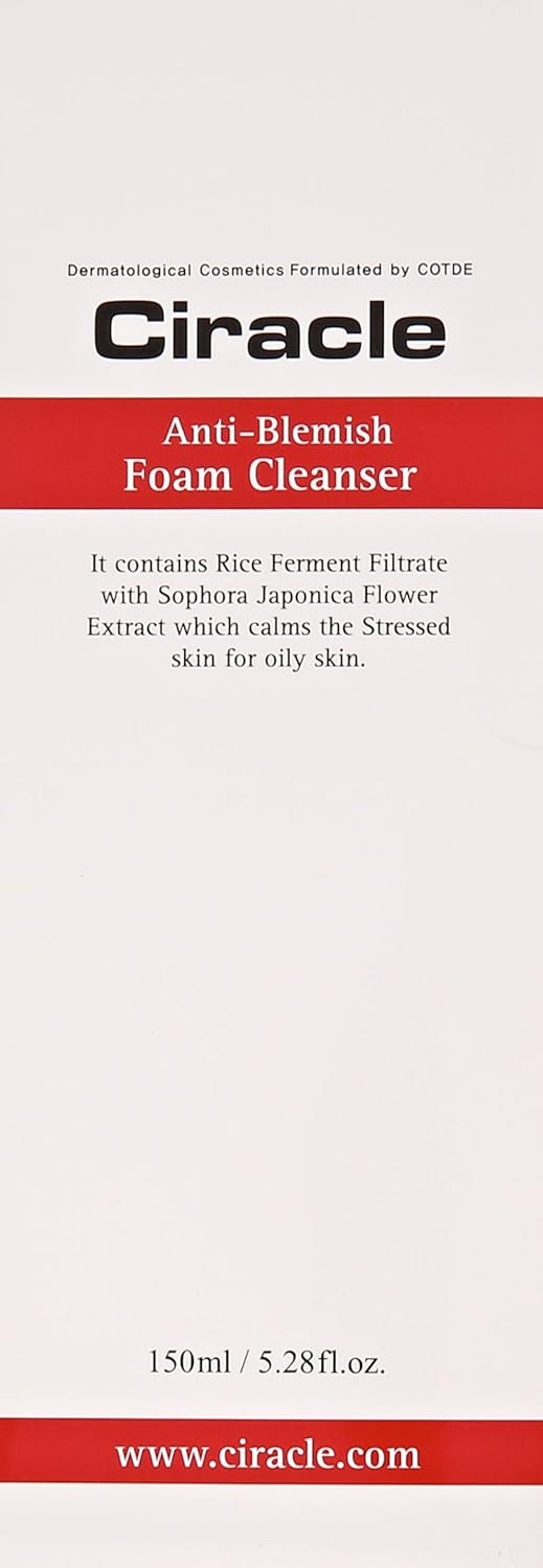 Ciracle Anti-Blemish Foam Cleanser, 5.28 Ounce