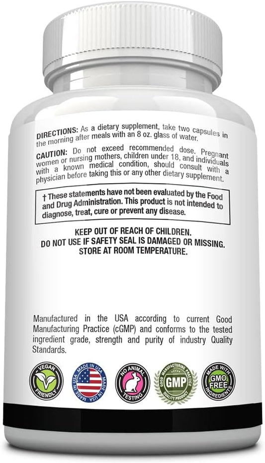 Approved Science Pure Himalayan Shilajit - 50% Fulvic Acid - 30:1 Extract (Equivalent To 30,000Mg) - 180 Vegan Capsules - High-Potency Supplement