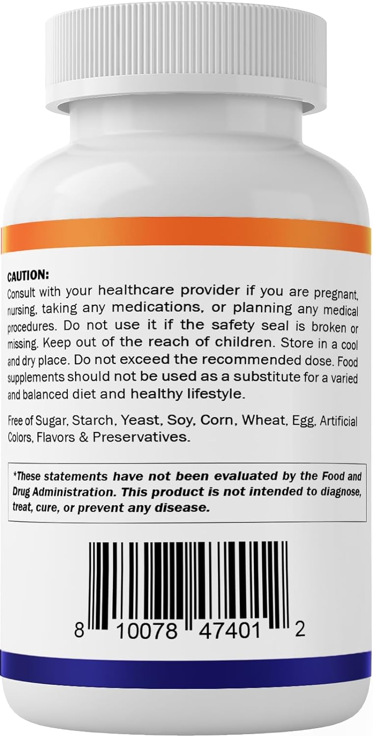 Vitamatic Magnesium Malate 2000mg per Serving - 90 Vegetarian Tablets - Added B6 for Maximum Absorption - Supports Muscle, Joint, and Heart Health* : Health & Household