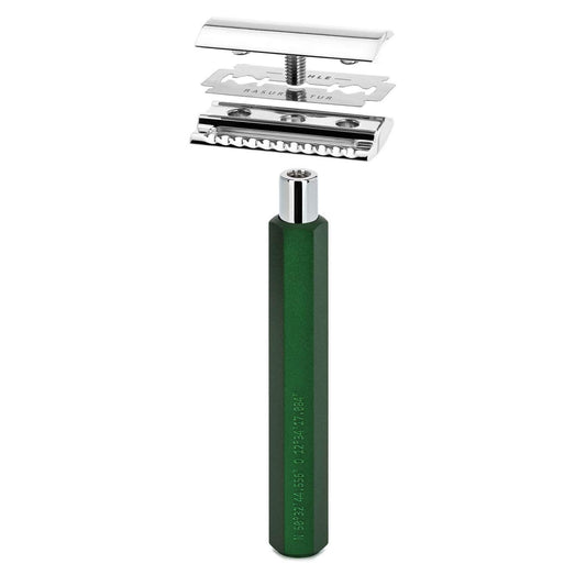 Mühle Hexagon Forest 3-Piece Silvertip Fiber Shaving Set