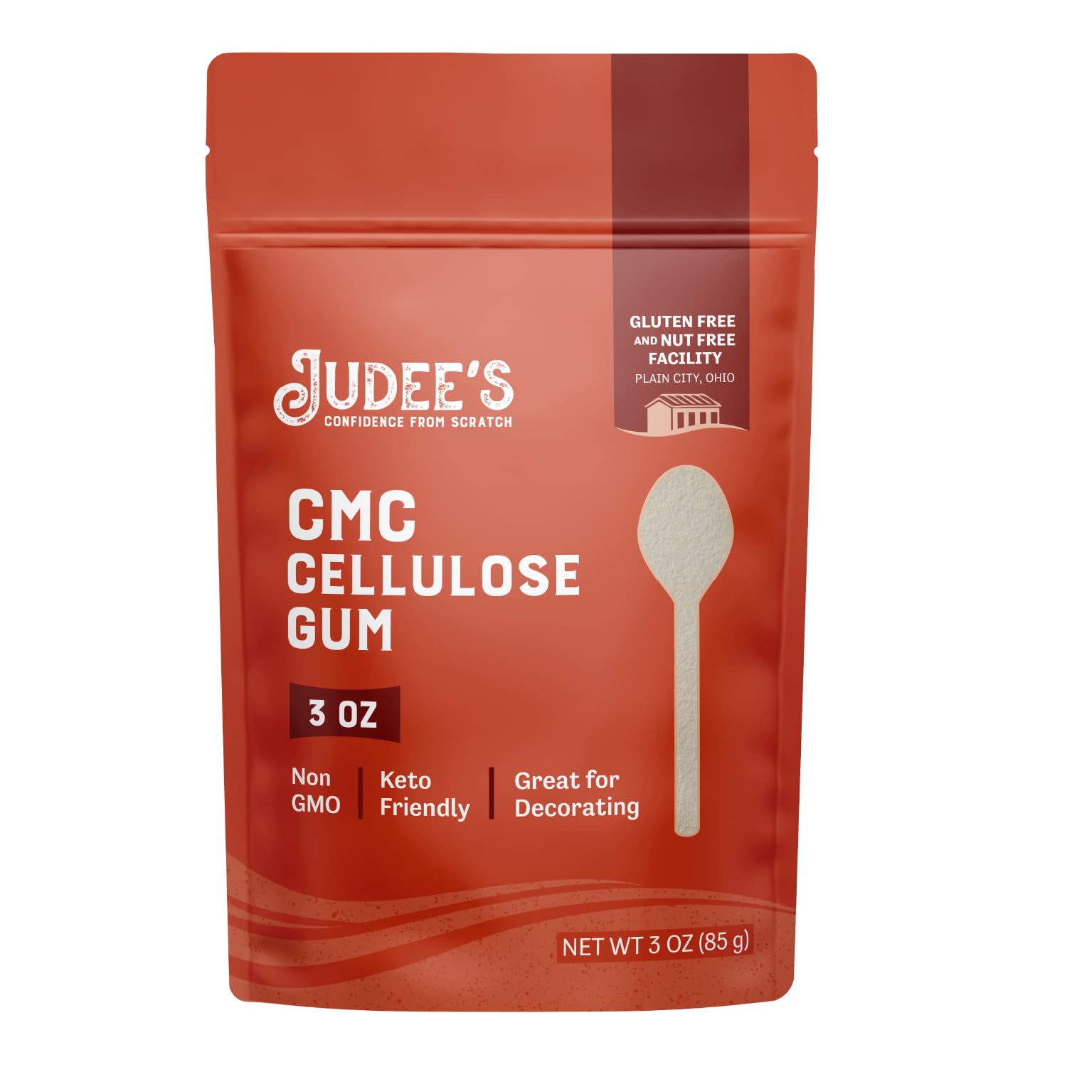 Judee'S Premium Cmc Powder 3 Oz - Use In Fondant, Frostings, And Cake Decorations - Improves Gluten Free Dough - Prevents Ice Crystals In Frozen Foods