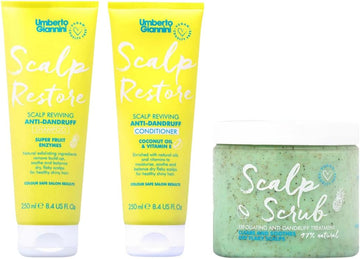 Umberto Giannini Salon Shampoo & Conditioner Duo, Hydrating And Smoothing Vegan & Cruelty Free Moisturising Haircare Bundle For Frizzy, Straight Hair, 2 Pack
