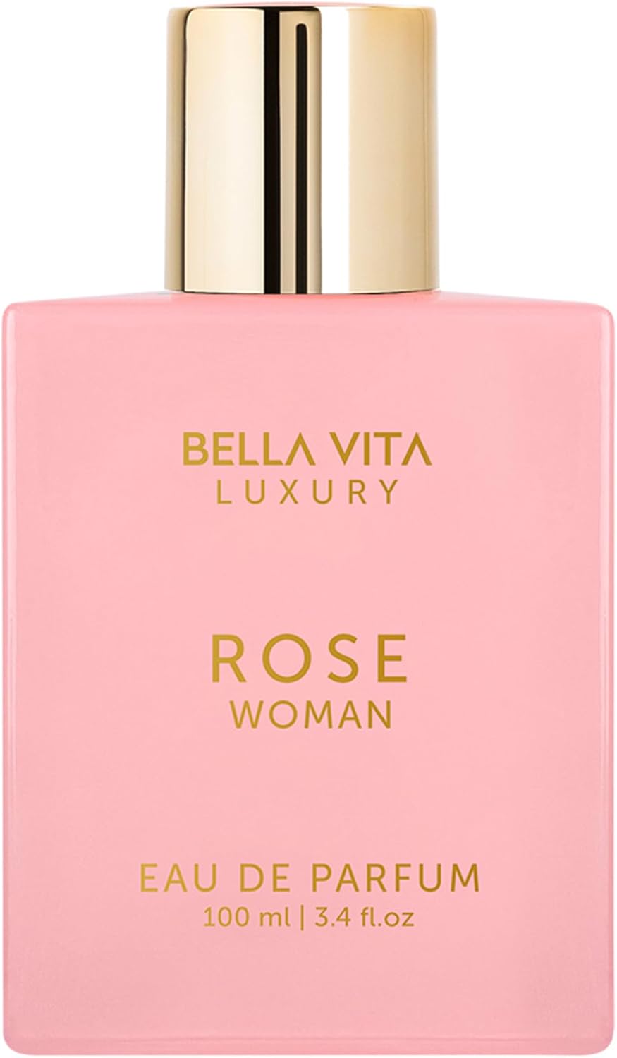 Bellavita Luxury Rose French Eau De Perfume For Women 100Ml | Sweet Floral Women'S Perfume With Amber Vanilla, Rose & Jasmine | French Perfume For Women | Premium Perfume Women Gift Set