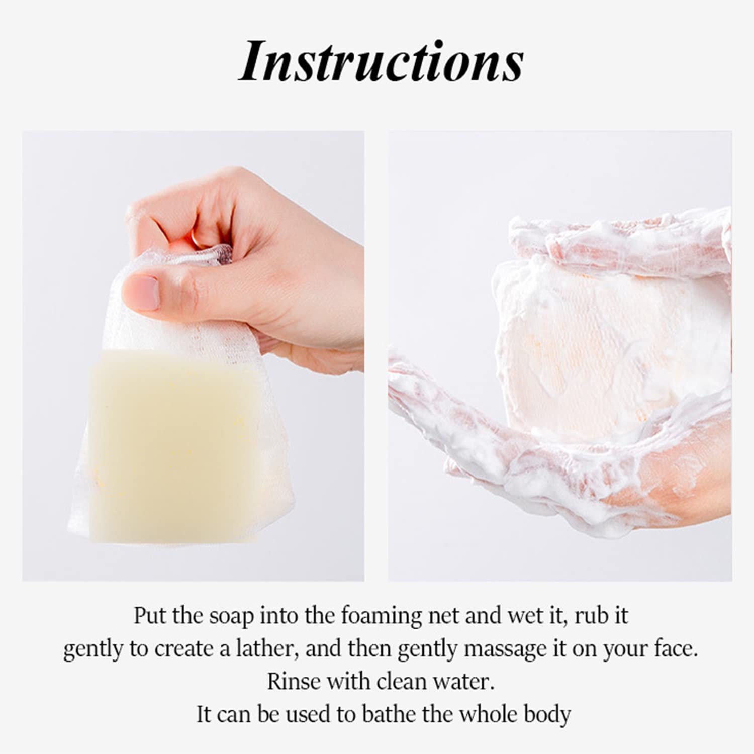 Aichun Beauty Essence Soap Natural Rice Extract Hydrate Deep Cleaning Detox Exfoliation Remove Black Head Resist Acnes Reduce Acne Scars Repair Damage 100G/3.38Fl.Oz : Beauty & Personal Care