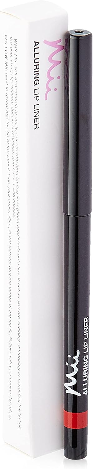 Mii Cosmetics Alluring Lip Liner - Long Lasting Creamy Lip Liner - Devotion 08
