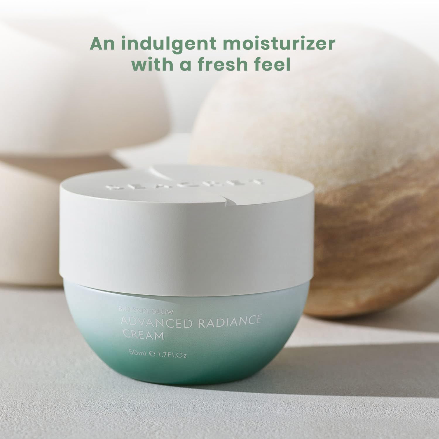 Seacret Face Moisturizer - Bio Skin Glow Advanced Radiance Face Cream, 1.7Fl.Oz, 50Ml E : Beauty & Personal Care