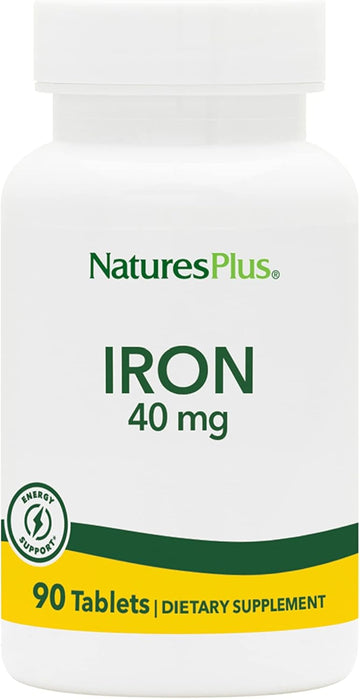 Nature'S Plus - Iron 40Mg, 90 Tablets