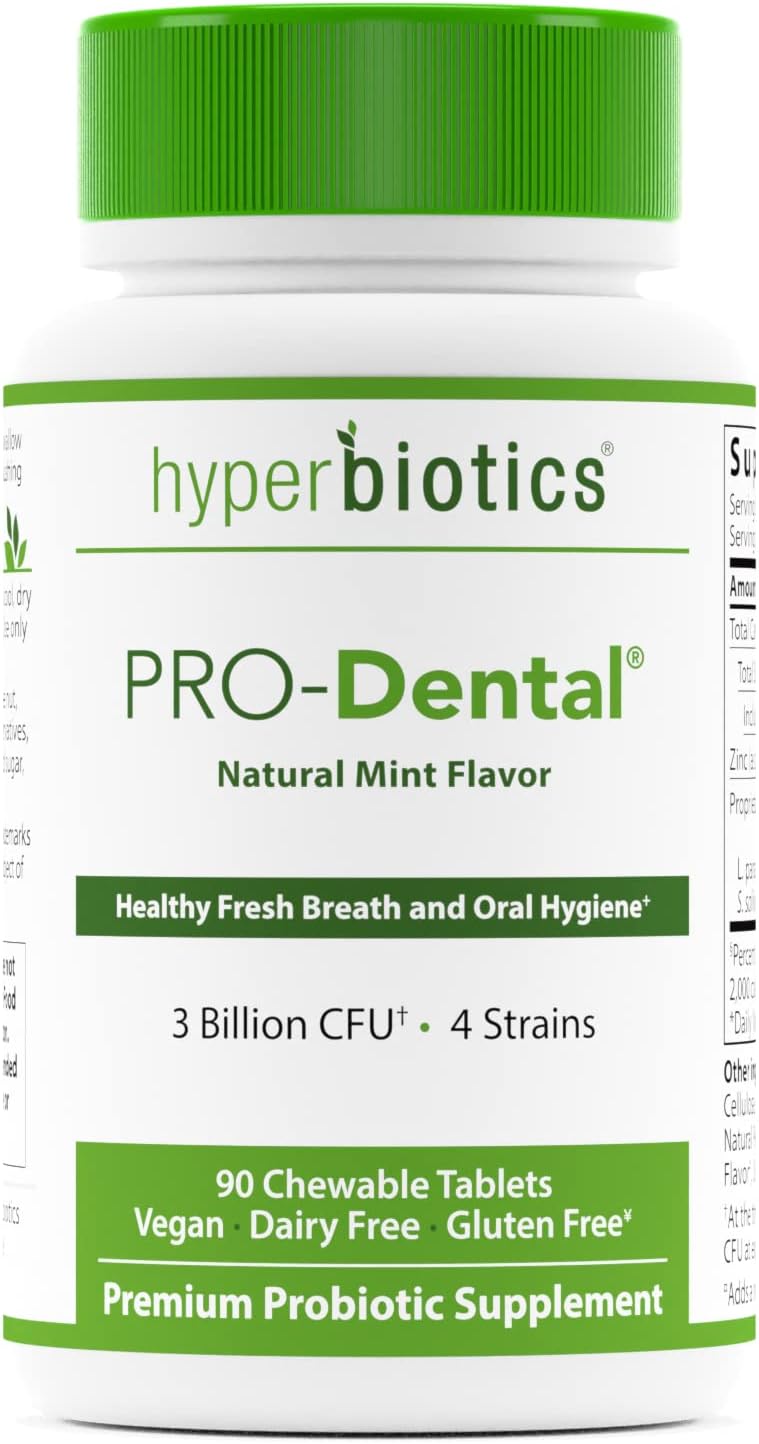 Hyperbiotics Pro Dental Probiotic with BLIS K12 and M18 | Premium Vega