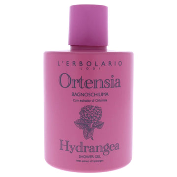 L'Erbolario Shower Gel – Moisturizing Body Wash For Daily Cleansing – Protective Body Soap With Sophisticated Perfume - Hydrangea - 10.1 Oz
