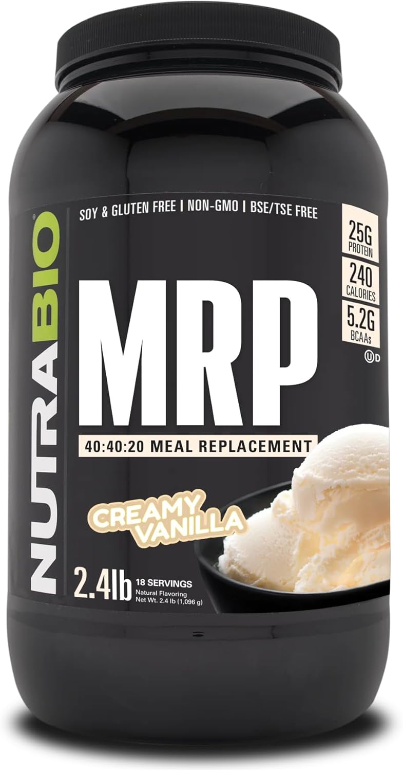 Nutrabio Mrp – Complete Meal Replacement Protein Powder, 2.5Lbs - Chocolate