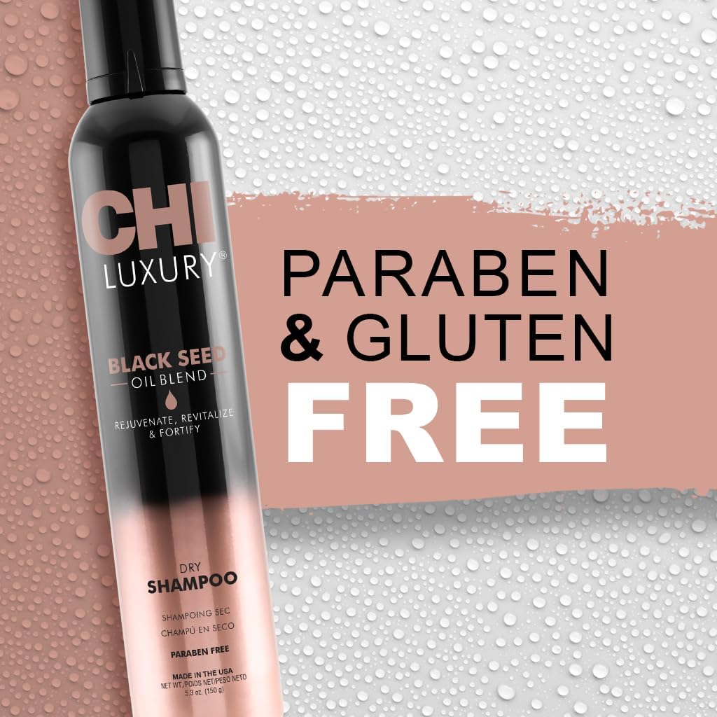 CHI Luxury Black Seed Oil, Dry Shampoo, 150g : Amazon.co.uk: Beauty