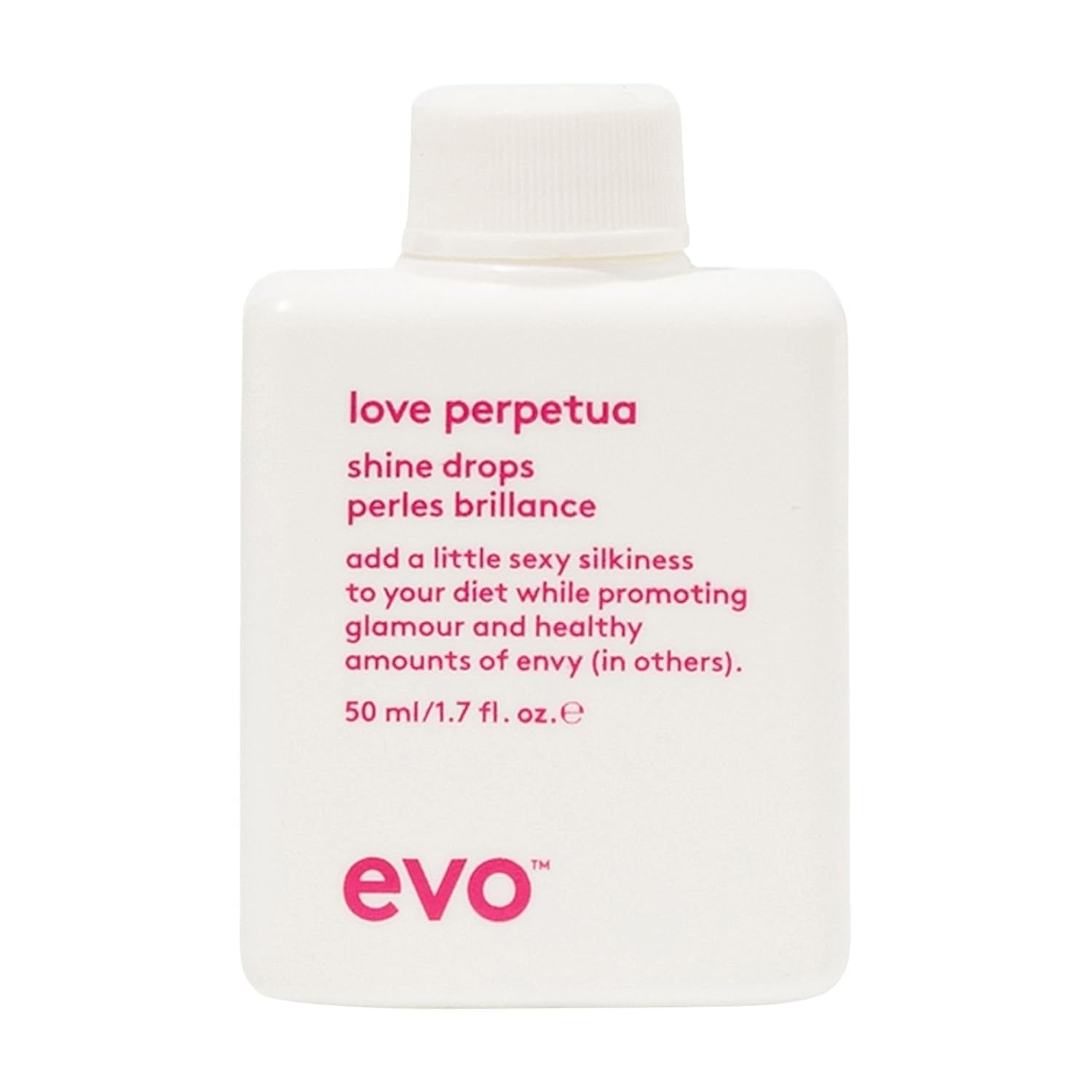 Evo Love Perpetua Shine Drop - Polishing Hair Gloss For All Hair Types - 50Ml / 1.7Fl.Oz