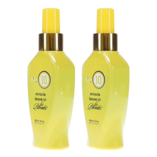 It'S A 10 Haircare Miracle Leave-In Conditioner Spray For Blondes - 4 Oz. - 2Ct