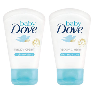 Dove Baby Rich Moisture Nappy Cream - 1.58 Oz / 45 g x 2 Pack