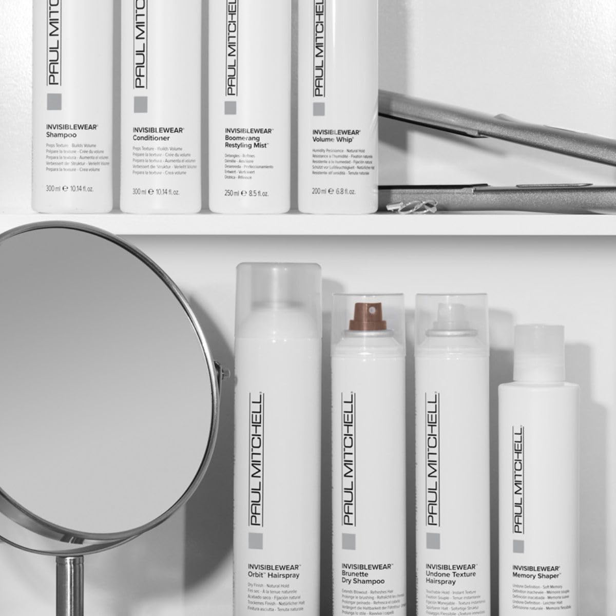 Paul Mitchell Invisiblewear Orbit Hairspray, Natural Hold, Dry Finish, For Fine Hair : Beauty & Personal Care