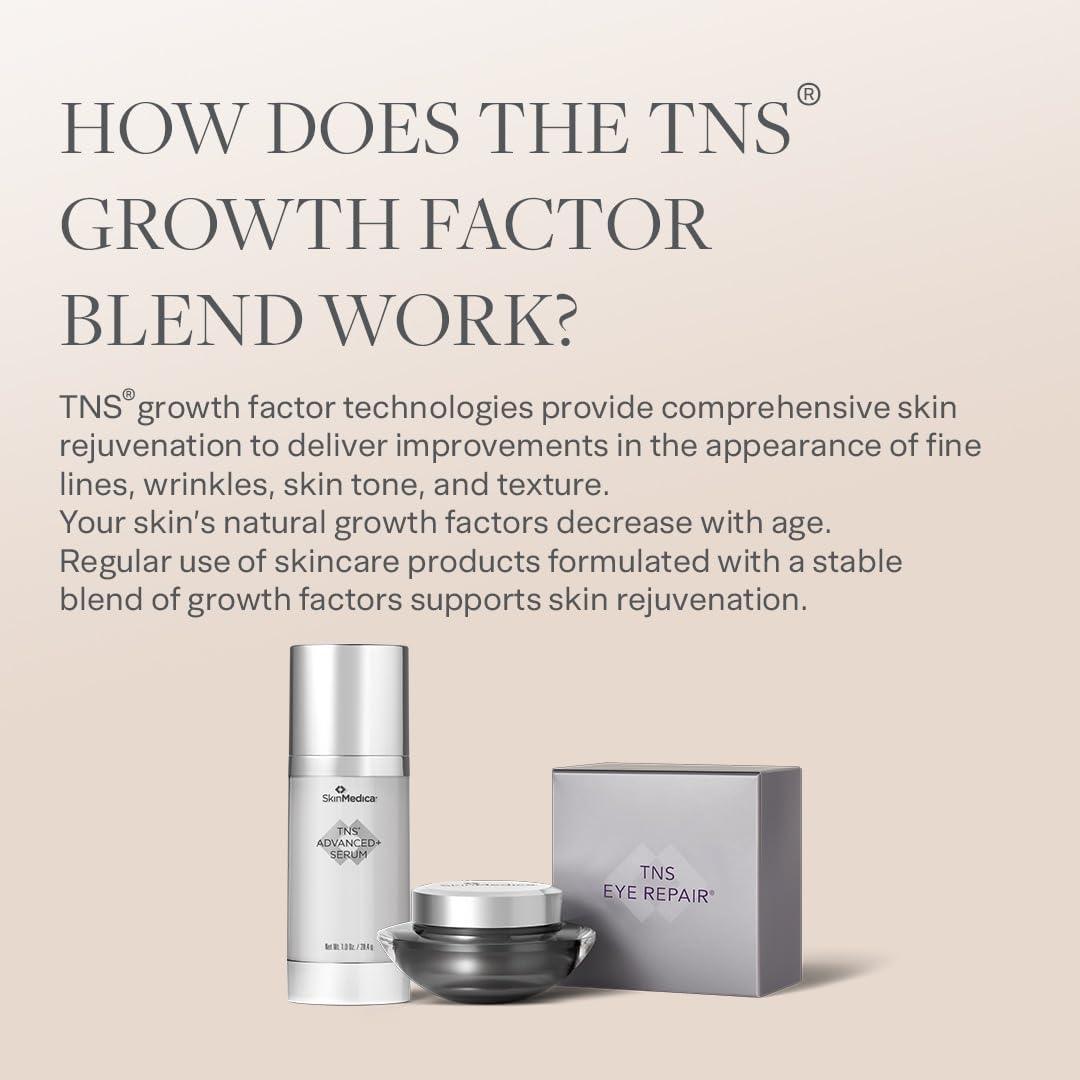 Skinmedica Tns Eye Repair - Our Age-Defying, Under Eye Cream To Say Goodbye To The Appearance Of Dark Circles And Puffiness, 0.5 Oz